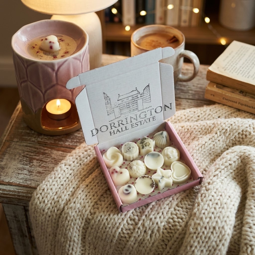 Handcrafted botanical wax melts in the Signature collection